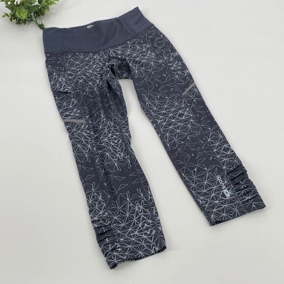Sugoi Ignite Running Athletic Tights Leggings Coal Blue/ Ice‎ Blue XS - Picture 1 of 11